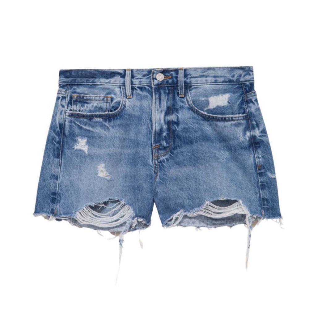 Frame Denim Le Brigette Shorts in Baines Rips Wash, size 24. Worn maybe once.